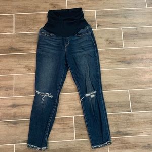 Joe’s Jeans Charlie Full Belly band distressed MATERNITY Jeans size 30